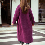 CEDAR BURGUNDY COAT