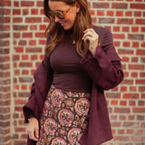 CITY STROLL BROWN SKORT