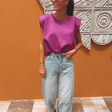 SHEILA FUCHSIA TOP