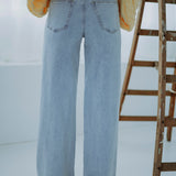 BLUE WIDE LEG JEANS Y3362-3