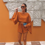 GARCIA RUSTY ORANGE TWO-PIECE SET
