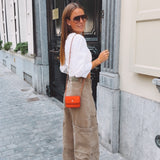 GRETCHEN WHITE CROPPED BLOUSE