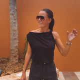 SUAVE BLACK SUMMER TOP
