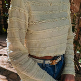 AVENTURA LIGHT YELLOW RUFFLE TOP