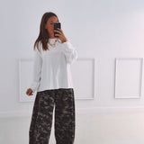VALERIE WHITE LONGSLEEVE SHIRT