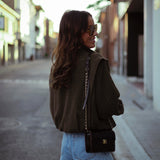 MIREYA BROWN PIED DE POULE JACKET