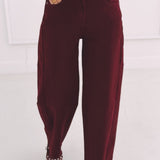BORDEAUX BALLOON JEANS 9310-7