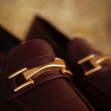 LOUISIANA BURGUNDY LOAFERS