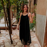 DELMAR LONG BLACK DRESS