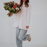 ADELE LIGHT PINK BLAZER