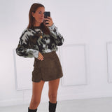 AGNES KHAKI ARMY SWEATER