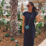 ENDLESS SUMMER DARK BLUE DRESS