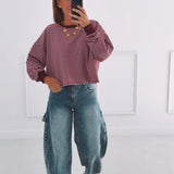 BLUE HEART BALLOON JEANS A5235