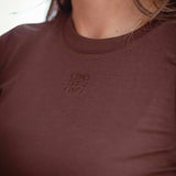 RUBY BROWN LONGSLEEVE SHIRT