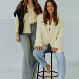 ALISSA BUTTER YELLOW BLAZER