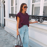 FRANNY BURGUNDY SWEATER