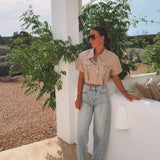 MACARENA BEIGE BLOUSE