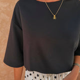 CHEFCHAOUEN BLACK BLOUSE