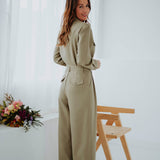 JODIE KHAKI JUMPSUIT