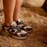 NOVA BROWN SNEAKERS