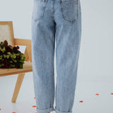 BLUE MOM JEANS 9137-4