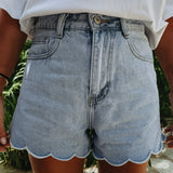 BLUE DENIM SHORT 591-C-7