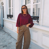 FIORA BORDEAUX SWEATER