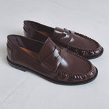 BROWN LEATHER LOAFERS