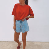 ANDREA RED T-SHIRT