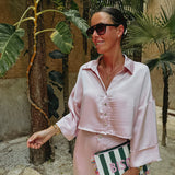 RISE AND SHINE PINK TWO-PIECE SET