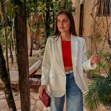 CAMPECHE WHITE BLAZER