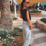 SUAVE DARK BLUE SUMMER TOP