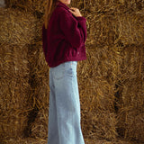 QUINLEY SOFT BORDEAUX JACKET