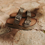SAFI GOLD STUDS SLIPPERS