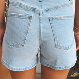 BLUE DENIM SHORT 3589