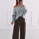 ANNALISE KHAKI BALLOON PANTS