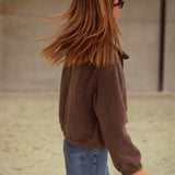 SADDLEWOOD BROWN ZIP JACKET