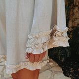 COCOTERO BEIGE LINEN PLAYSUIT