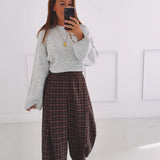 COLETTE GREY KNITTED SWEATER