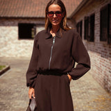 JOANN BROWN TWO-PIECE SET