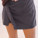 EMILY BROWN CHECKERED SKORT