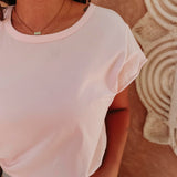 SOUIRA LIGHT PINK T-SHIRT