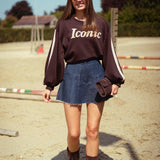 ICONIC BROWN SWEATER