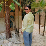 CARINO YELLOW BLOUSE