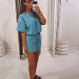 NELE BLUE DENIM DRESS
