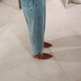 BLUE BARREL JEANS H002