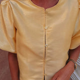 HABIBA YELLOW MUSTHAVE BLOUSE
