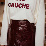RIVE GAUCHE ECRU LONGSLEEVE SHIRT