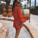 SOLLER RED TWO-PIECE SET