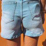 BLUE DENIM SHORT 3027-1